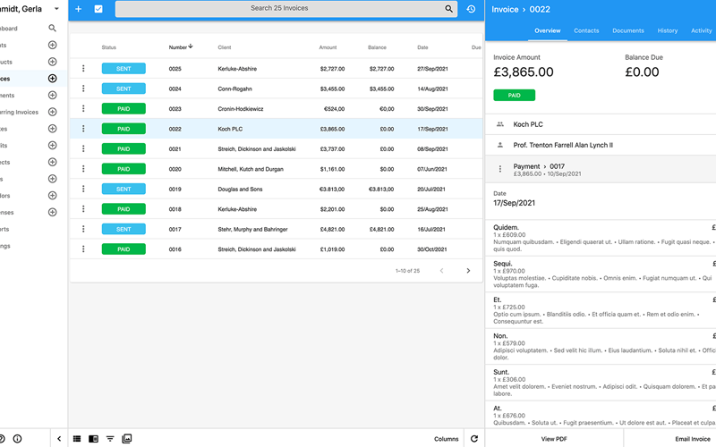 Billing And Invoice Software