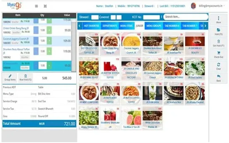 Bakery Sweet Shop Billing Software