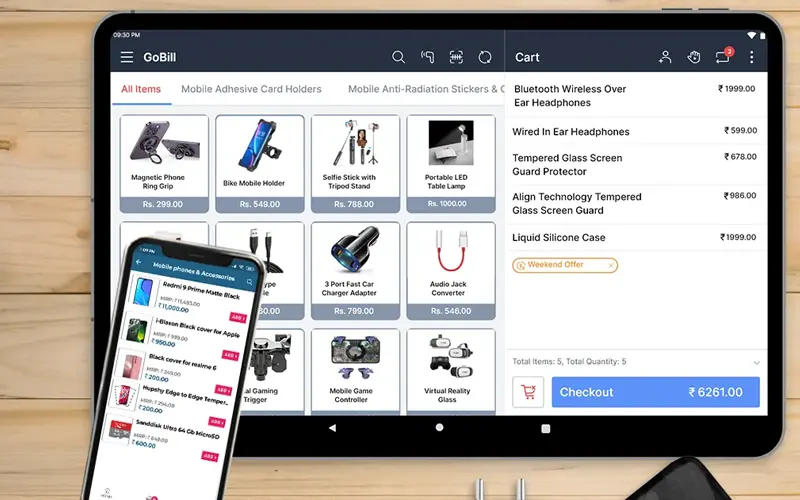Mobile Shop Billing Software